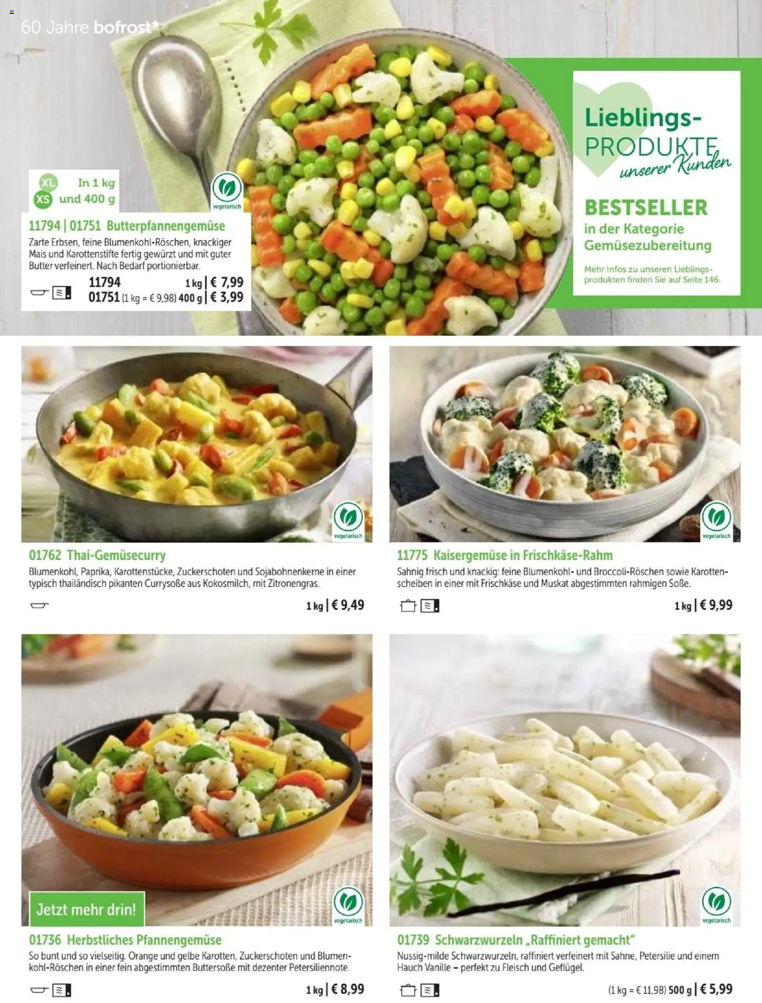 Bofrost Katalog – gültig ab 07.09.2026 | Seite: 44 | Produkte: Zitronengras, Butter, Vanille, Petersilie