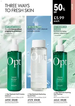 Preview of Oriflame - Offers valid from 06.05.2026 | Page: 113 | Products: Toner