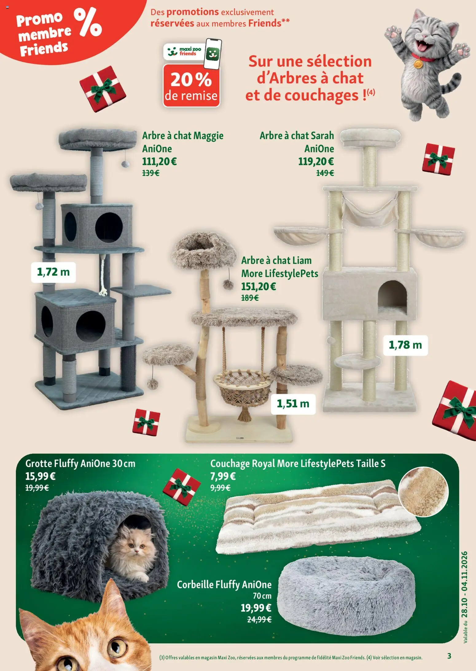 {H1} | Page: 3 | Produits: Arbre à chat, Corbeille