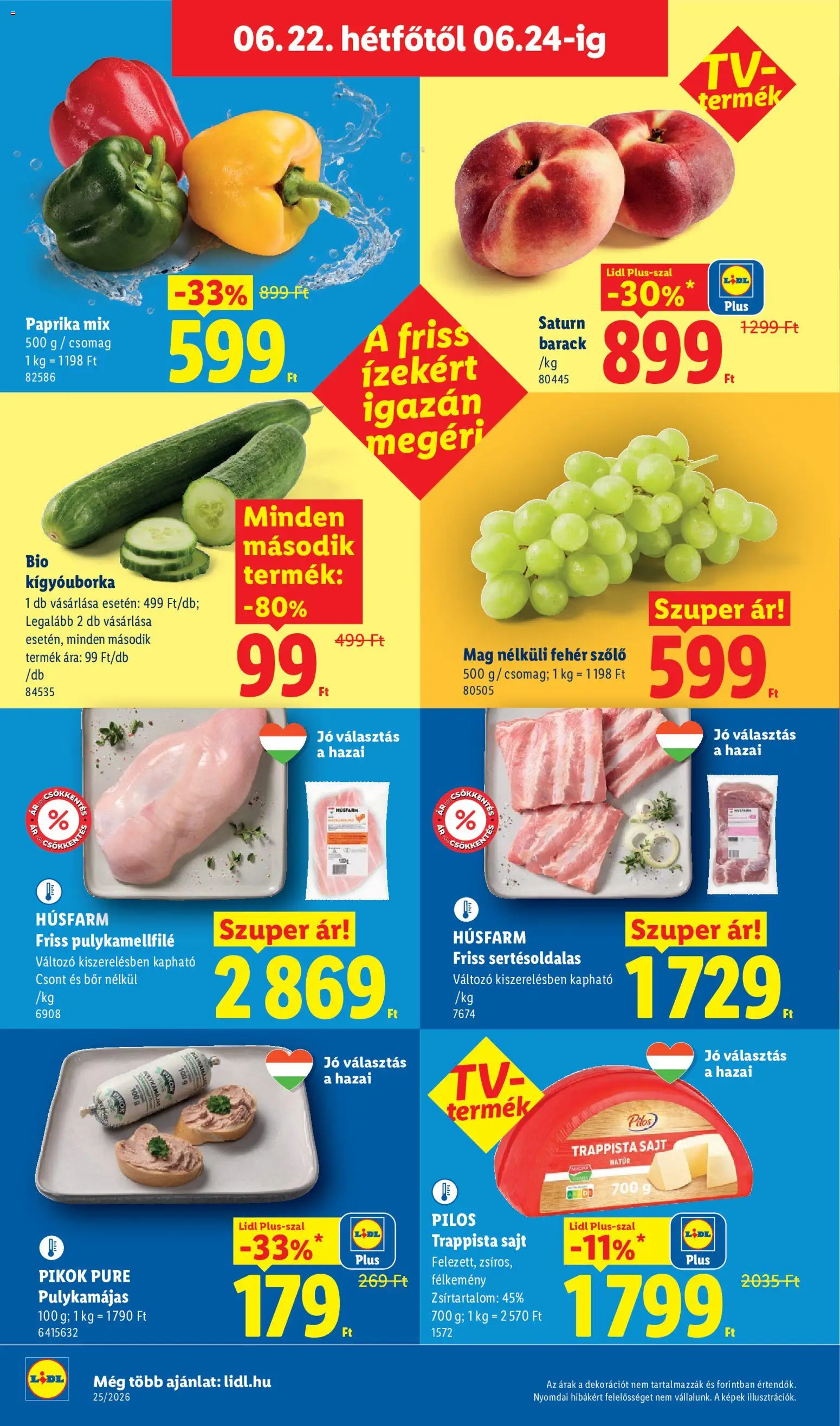Lidl akciós ujság - amely érvényes a következő dátumtól: 18.06.2026 | Oldal: 66
