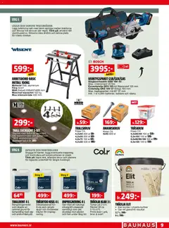 Bauhaus erbjudanden - Förhandsvisning av reklamblad från butik Bauhaus aktuell från 01.06.2026 | Sida: 9