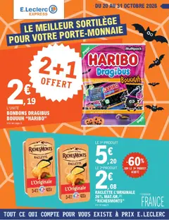 E.Leclerc - Prévisualisation de E.Leclerc Express Nos promos du moment valide à partir de 20/10/2026