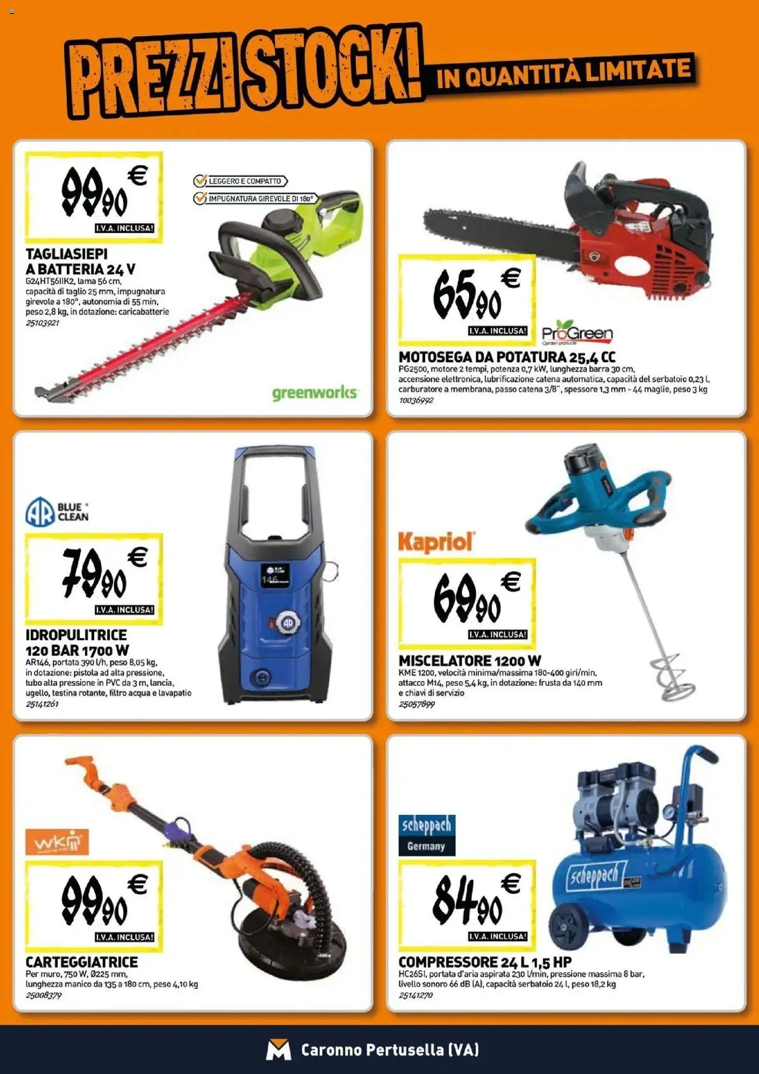 Nuovo TECNOMAT catalogo Caronno Pertusella dal 27/08/2026 > offerte anteprima 🛍️ | Pagina: 19 | Prodotti: Acqua, Tubo, Tagliasiepi, Caricabatterie