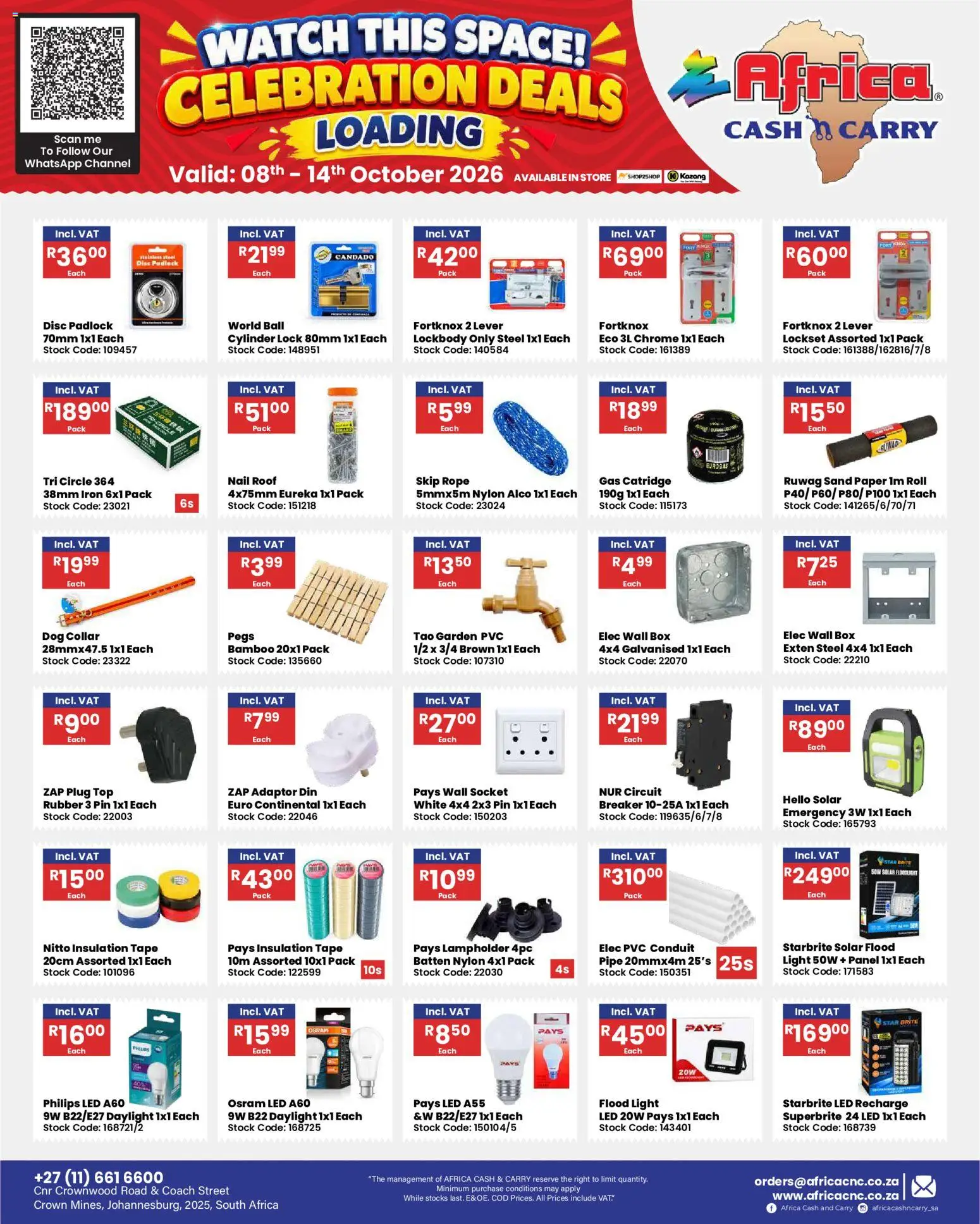 New Africa Cash & Carry catalogue – valid from 08/10/2026 | Page: 41