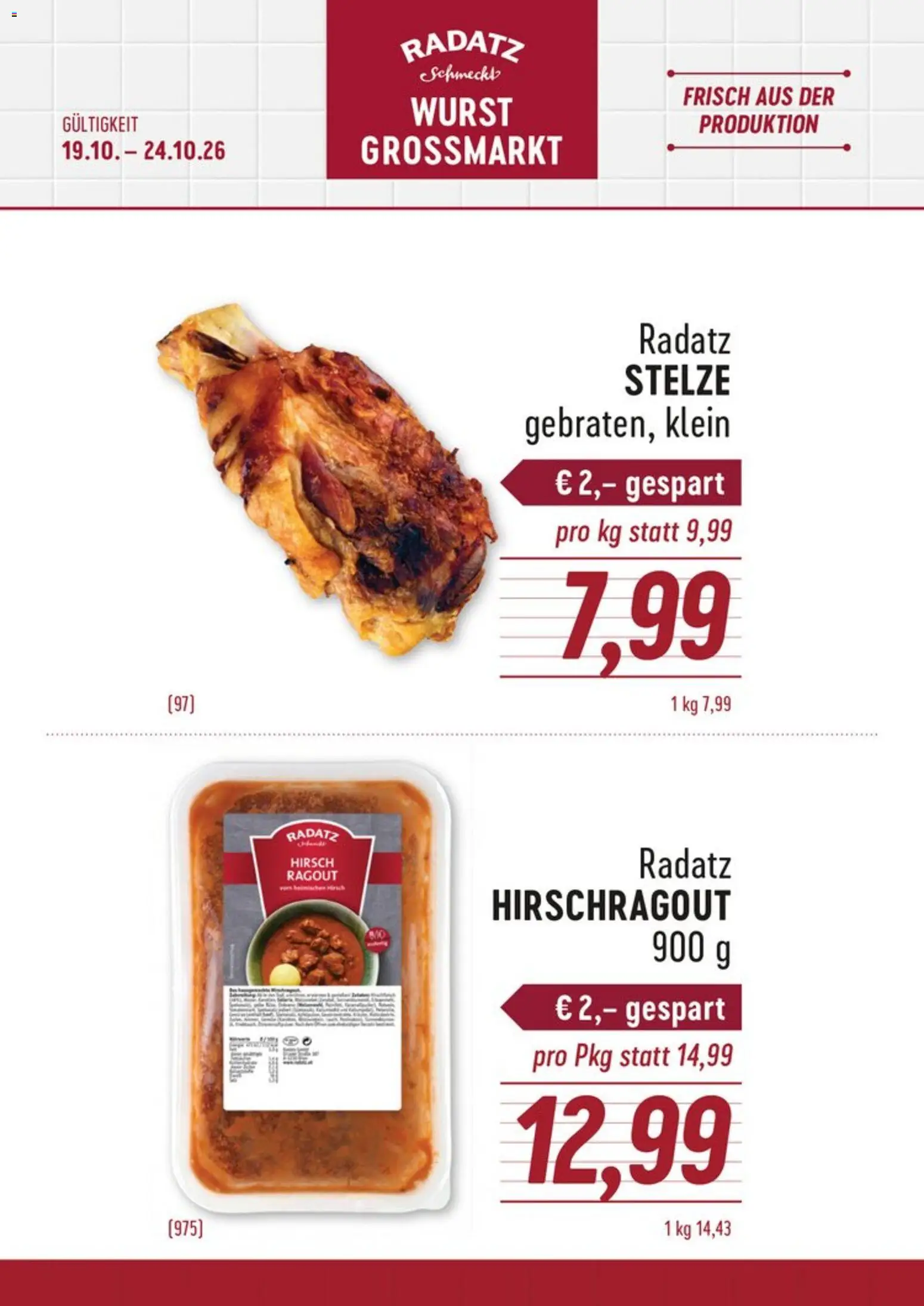 Radatz Flugblatt gültig ab 19.10.2026 | Seite: 2