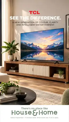 House and Home specials catalogue – valid from 21/09/2026