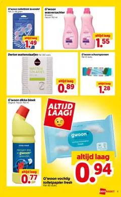 Dekamarkt folder - Voorbeeld van een folder van Dekamarkt, geldig van 22-09-2026 | Pagina: 13 | Producten: Wasverzachter, Wc, Watten, Toiletpapier
