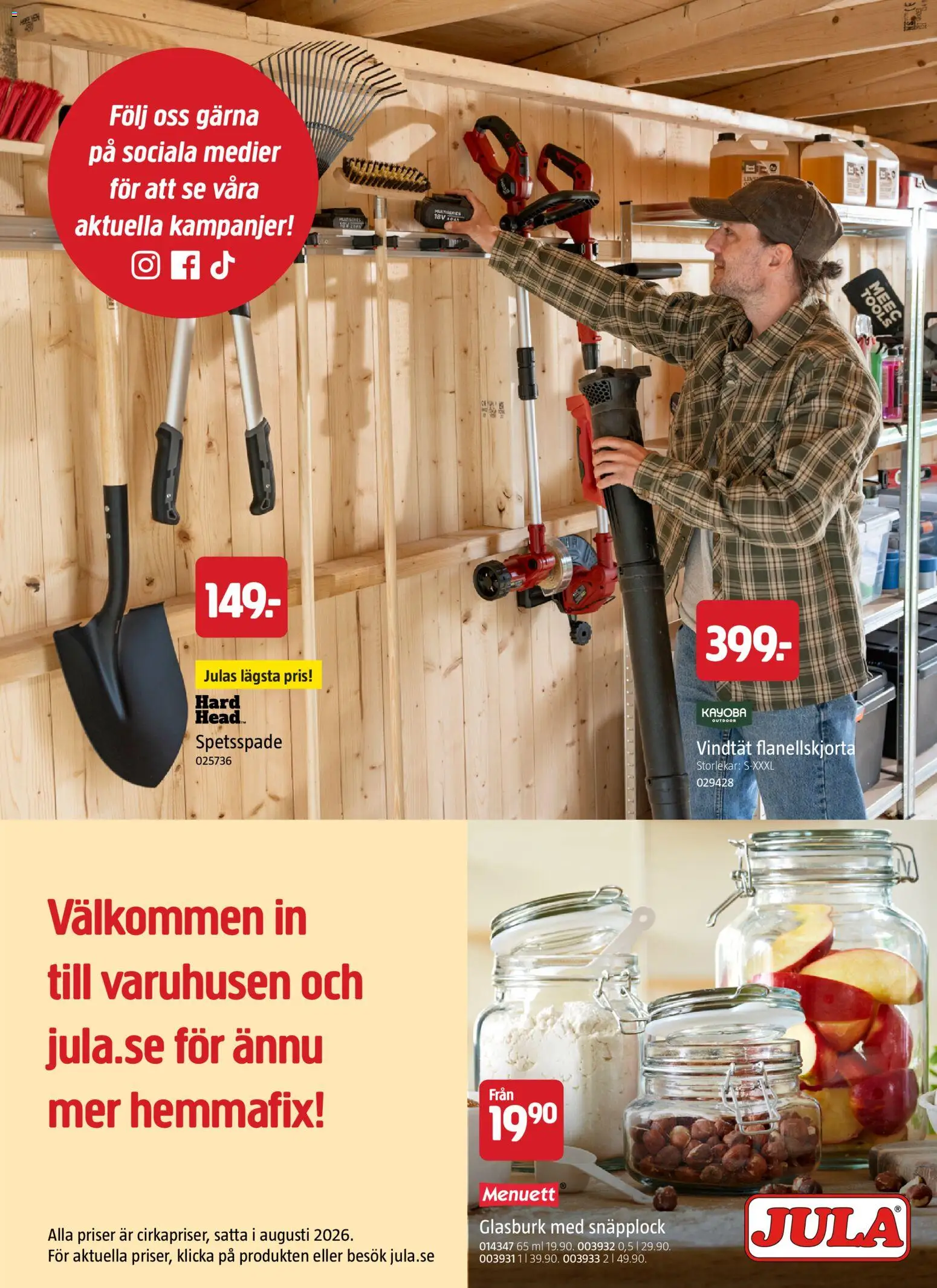 Jula reklamblad aktuell från 01/09/2026 | Sida: 58