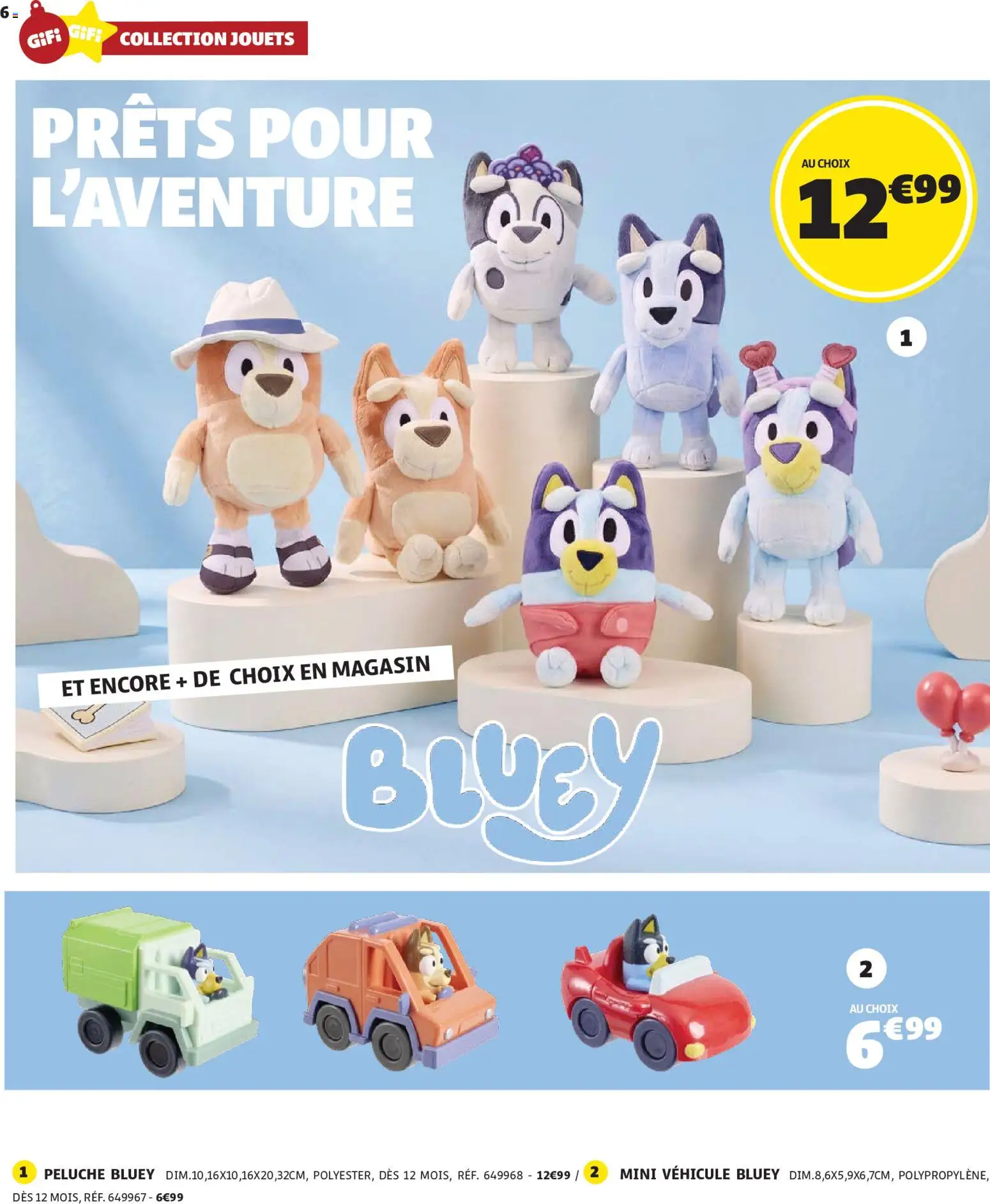 {H1} | Page: 6 | Produits: Peluche, Jouets