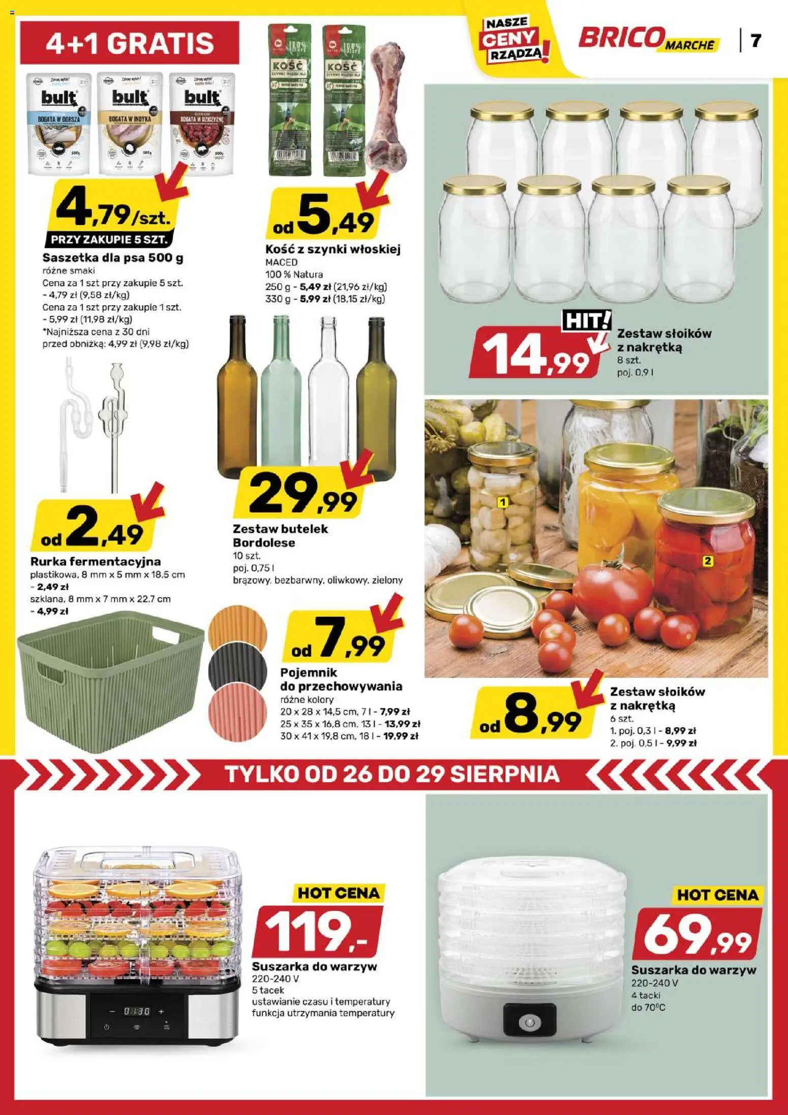 Brico Marché gazetka od 26.08.2026 | Strona: 8 | Produkty: Suszarka, Pojemnik do przechowywania