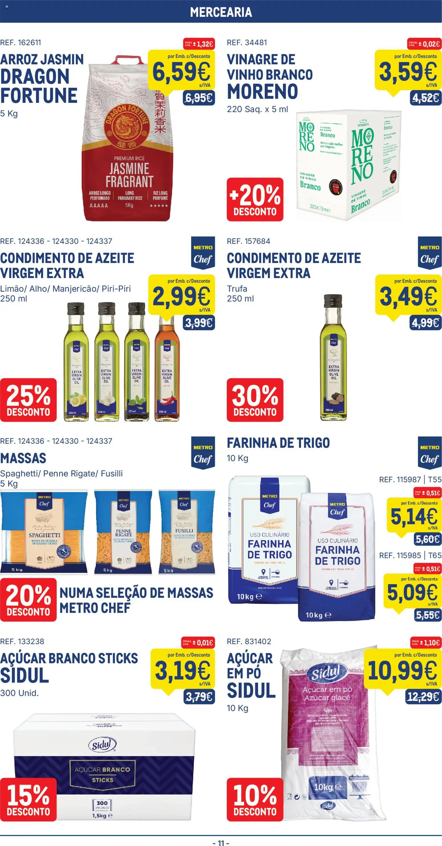 Makro folheto │ válido de 05.05.2026 | Página: 11 | Produtos: Vinagre, Vinho, Arroz, Açúcar