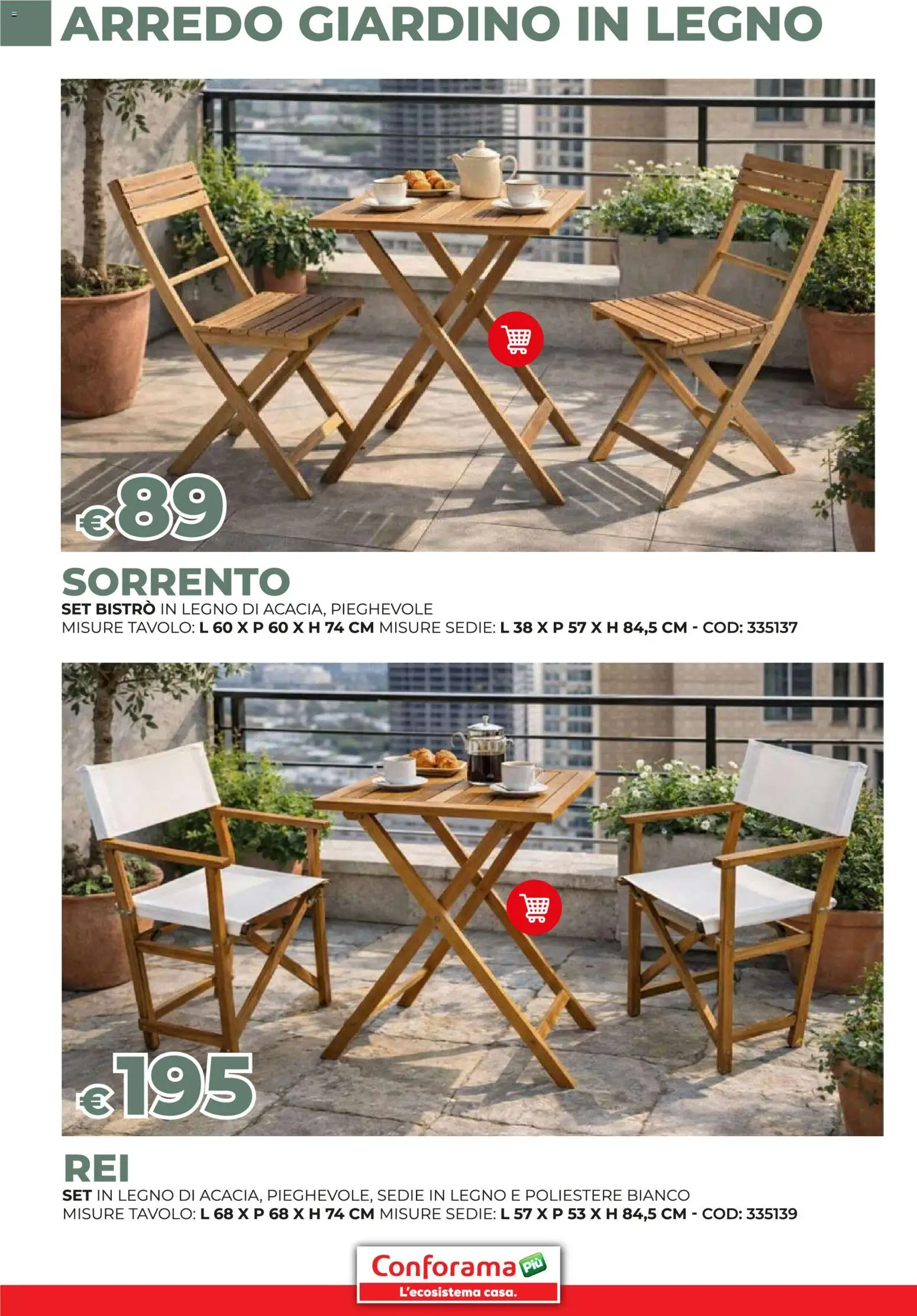 Volantino Conforama del 19/03/2026 | Pagina: 48 | Prodotti: Tavolo