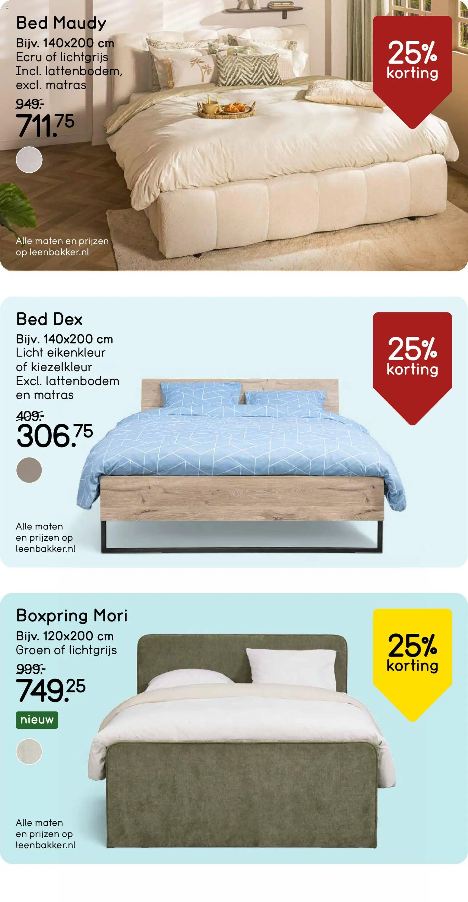 {H1} | Pagina: 2 | Producten: Bed, Matras