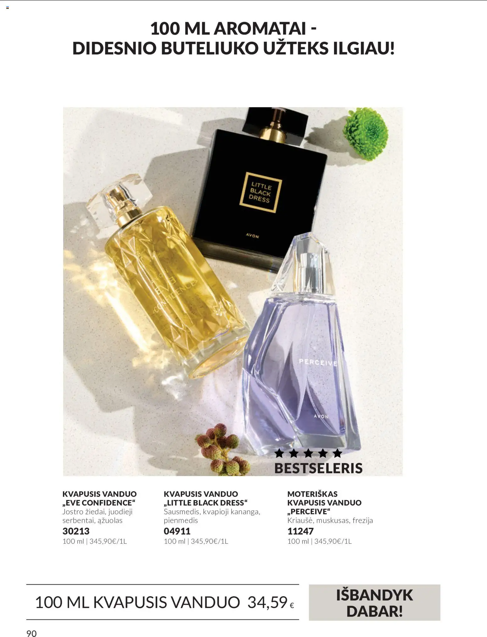 AVON akcijos nuo 2026.09.30 | Puslapis: 90