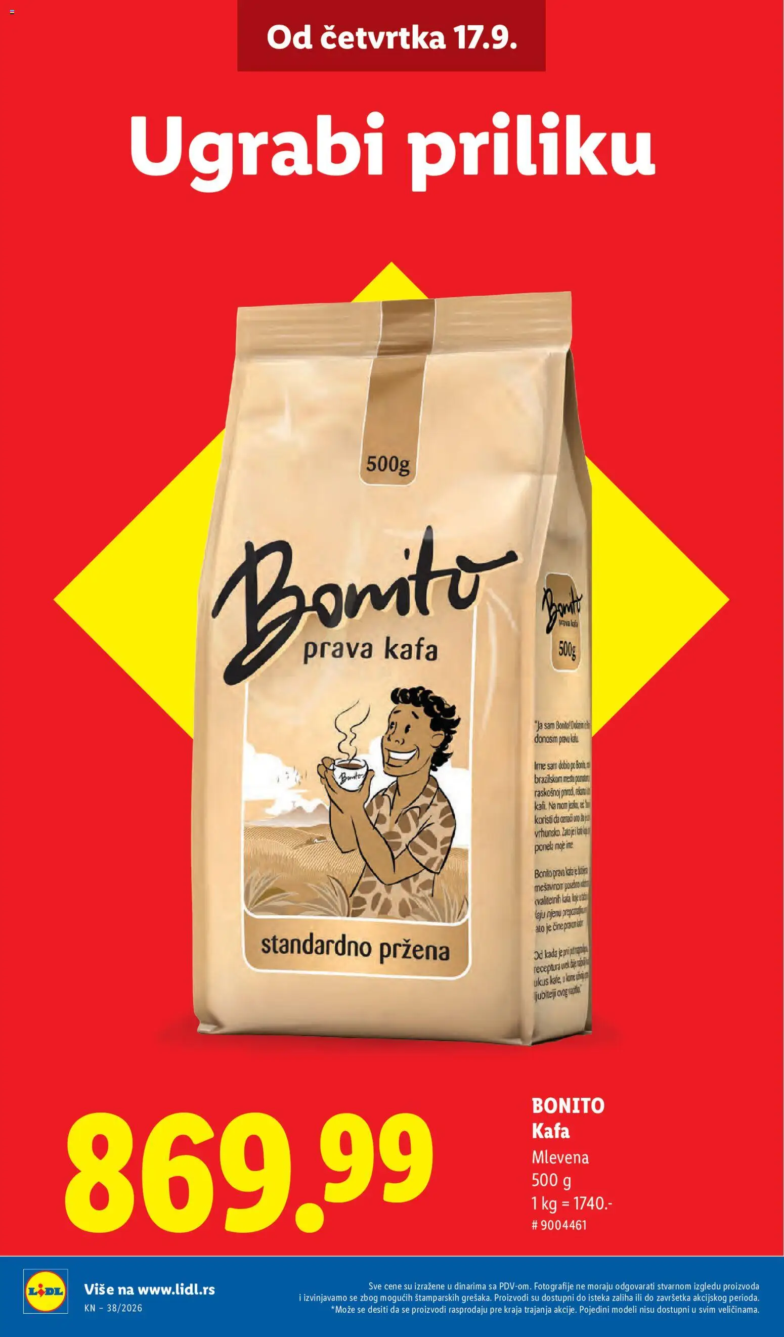 Lidl katalog - važi od 17.09.2026 | Strana: 8