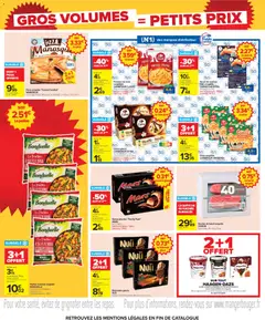 Carrefour - Prévisualisation de Carrefour Gros volumes 2 valide à partir de 23.04.2026 | Page: 18 | Produits: Glaces, Pizza surgelée, Lardons, Cônes