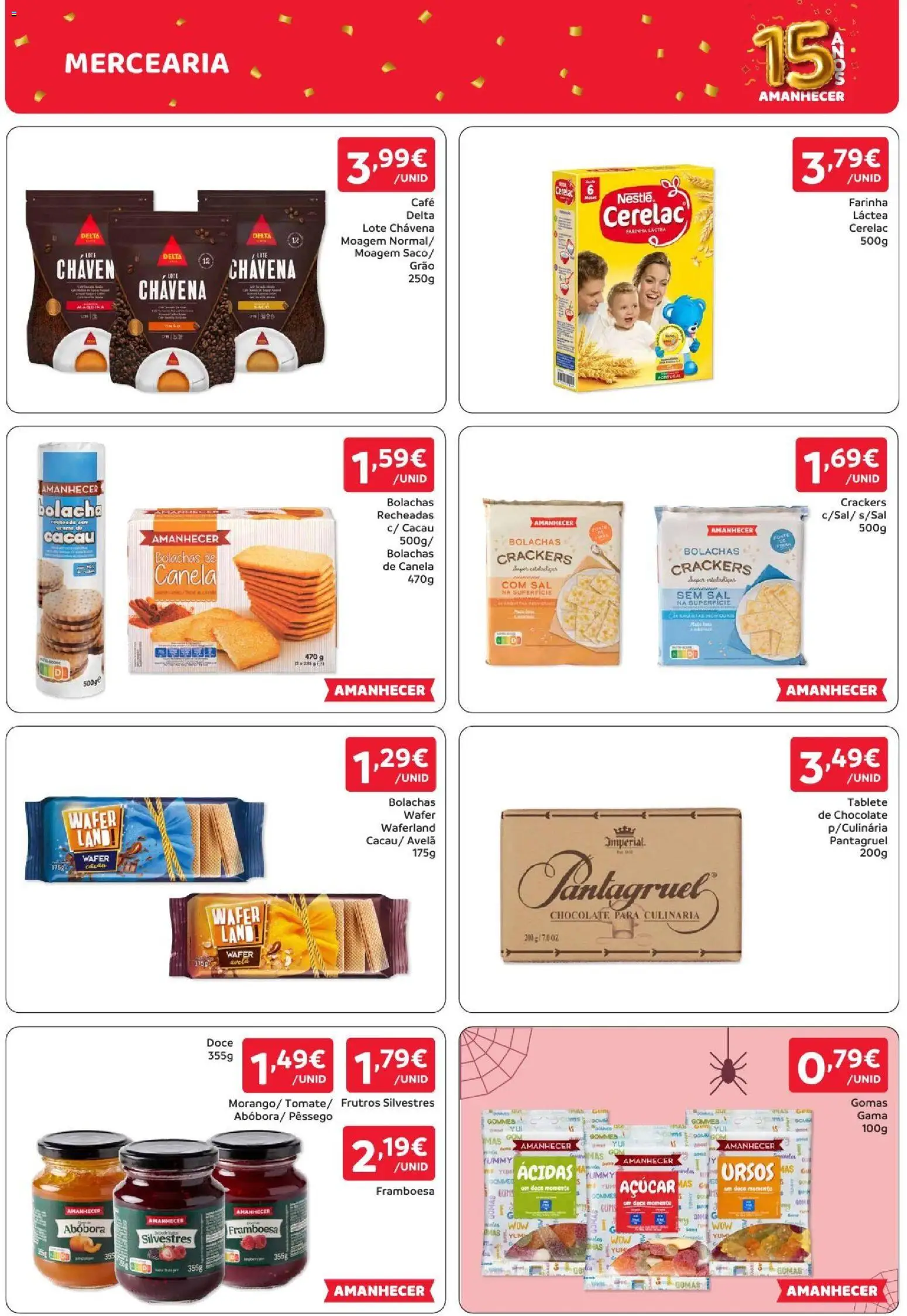 Amanhecer folheto │ válido de 22/10/2026 | Página: 11 | Produtos: Bolachas, Canela, Sal, Farinha