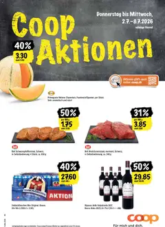 Coop aktionen ab 02.07.2026 gültig