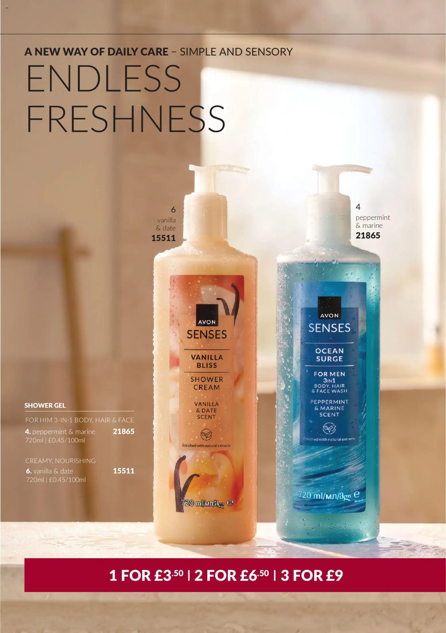 {H1} | Page: 172 | Products: Shower, Shower gel, Cream, Vanilla