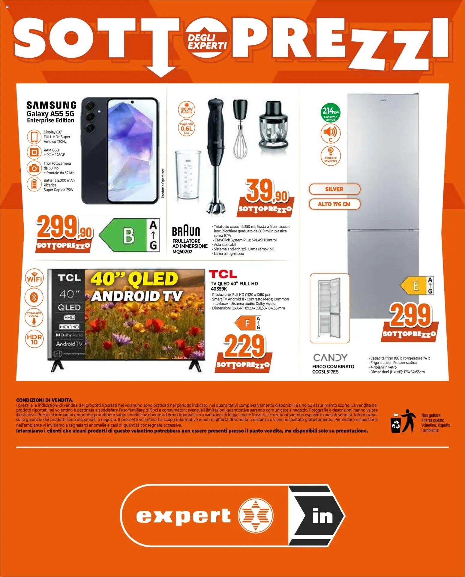 Volantino Ipercoop del 07.05.2026 | Pagina: 8 | Prodotti: Freezer, Congelatore, Batteria, Samsung