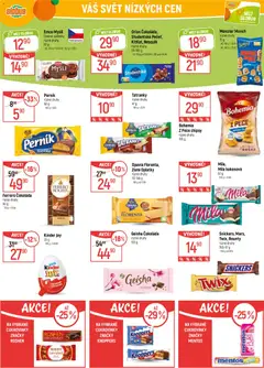 Náhled letáku Globus leták od 23.09.2026 | Strana: 29 | Produkty: Nesquik, Chipsy, Geisha, Oplatky