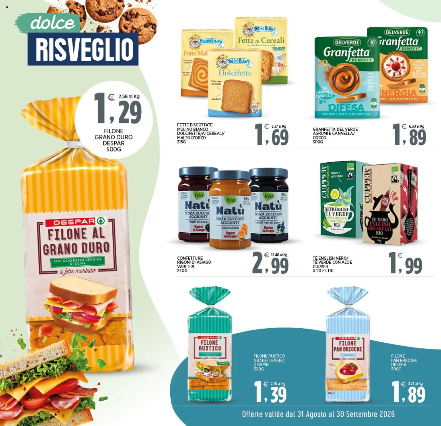 Volantino Interspar del 31/08/2026 | Pagina: 6 | Prodotti: Frutti di bosco, Agrumi, Mais, Albicocche