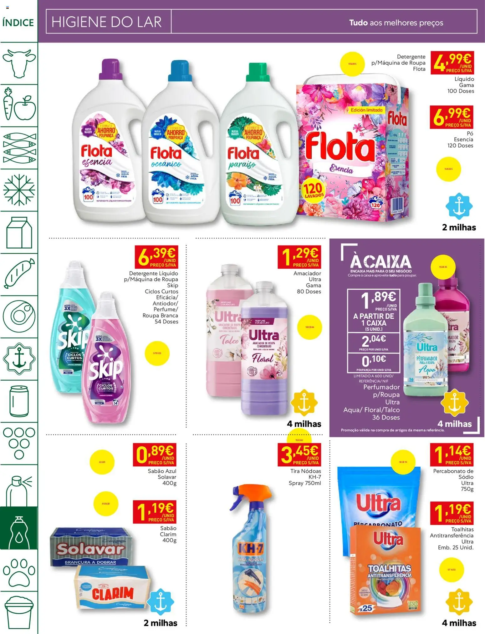 Recheio folheto │ válido de 20/10/2026 | Página: 36 | Produtos: Agua, Sabão, Amaciador de roupa, Detergente
