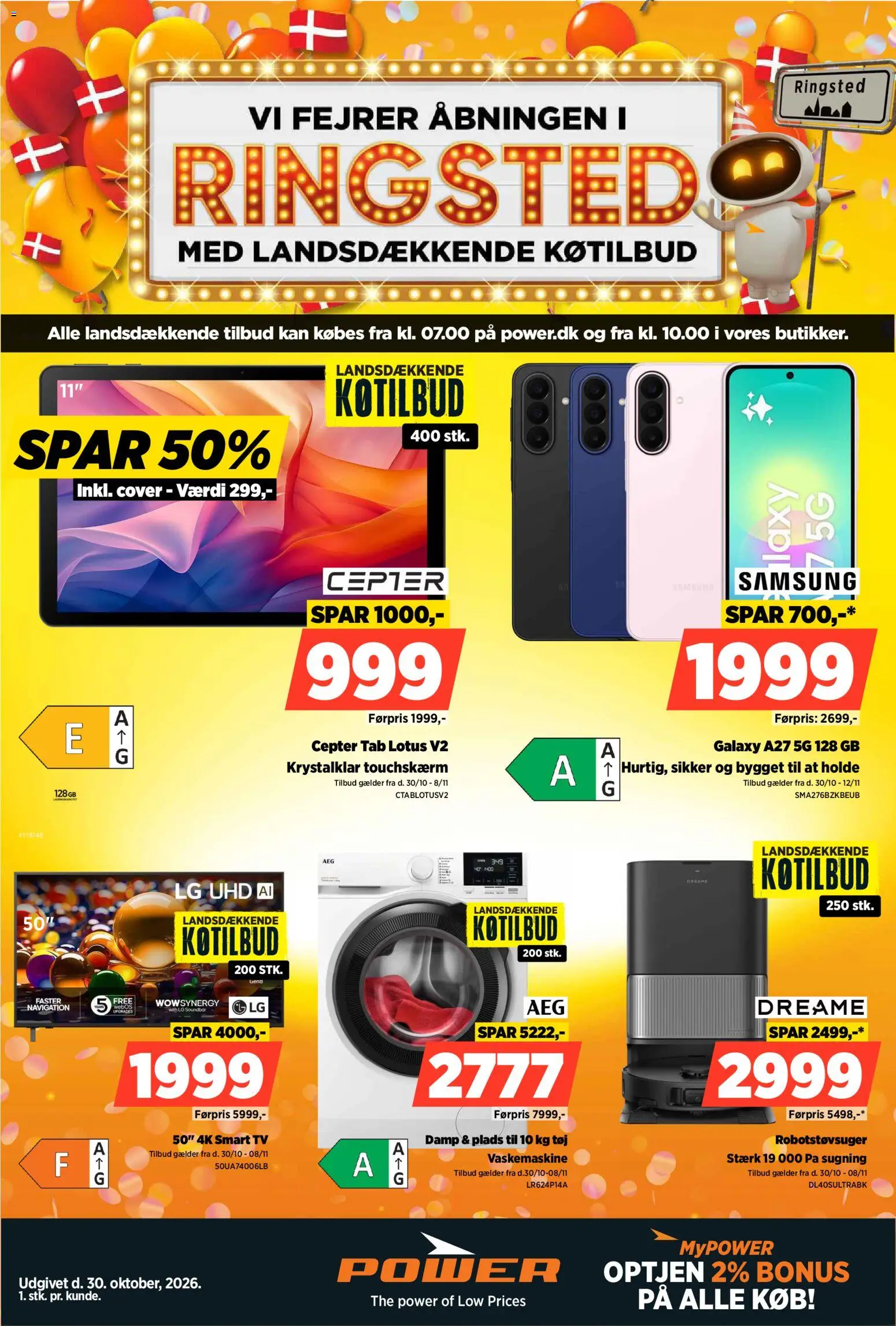 Power tilbudsavis – gyldig fra 30/10/2026 | Side: 1