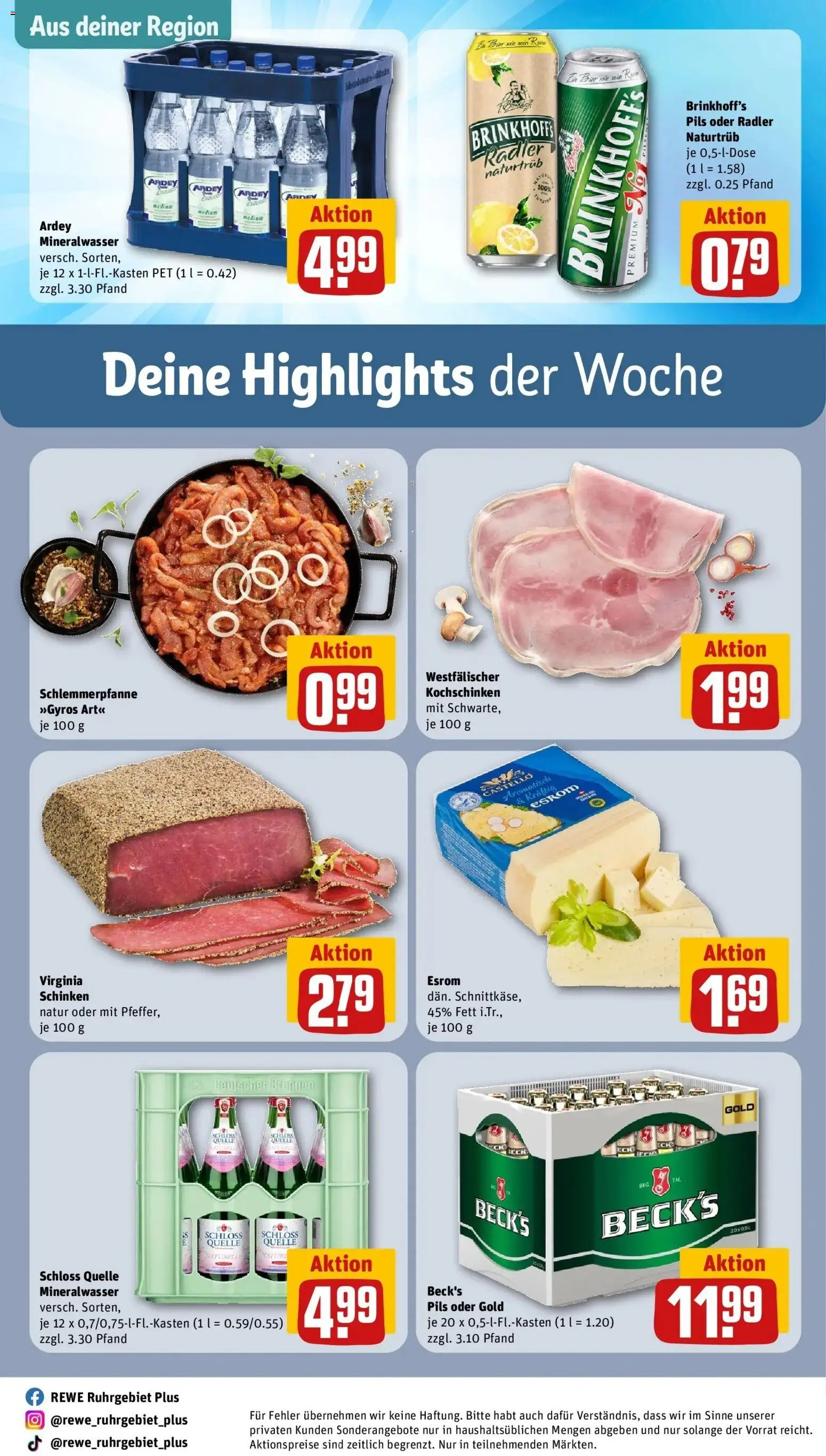 REWE Prospekt ab 24.08.2026 zum Blättern » Angebote | Seite: 28 | Produkte: Bier, Pils, Mineralwasser, Radler
