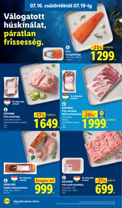 Lidl akciós újság - amely érvényes a következő dátumtól: 2026.07.16. | Oldal: 10