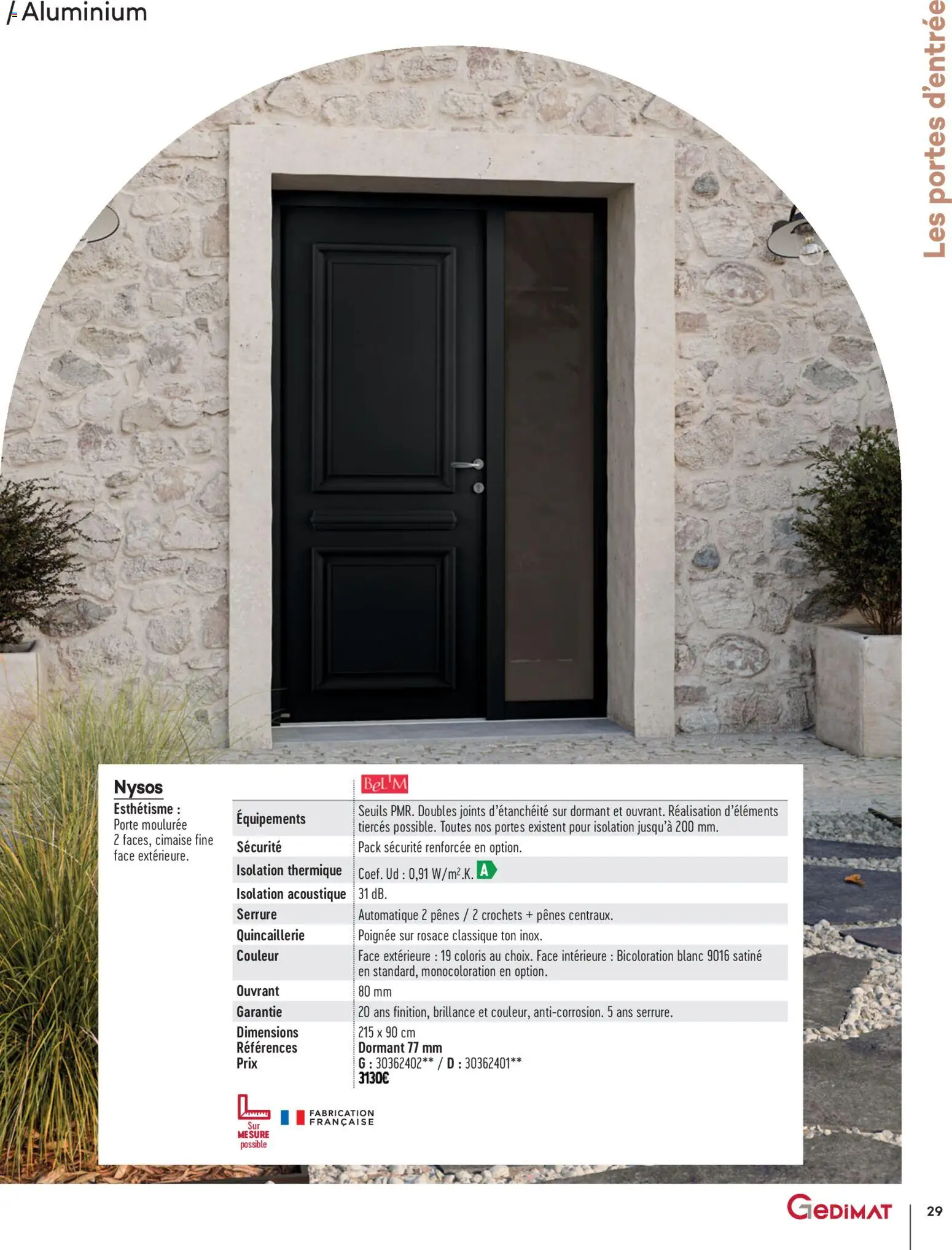 {H1} | Page: 29 | Produits: Porte, Portes