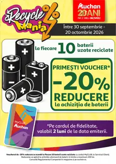 Ofertele Auchan valabile de la 12.10.2026 | Pagină: 31 | Produse: Aplică, Baterii