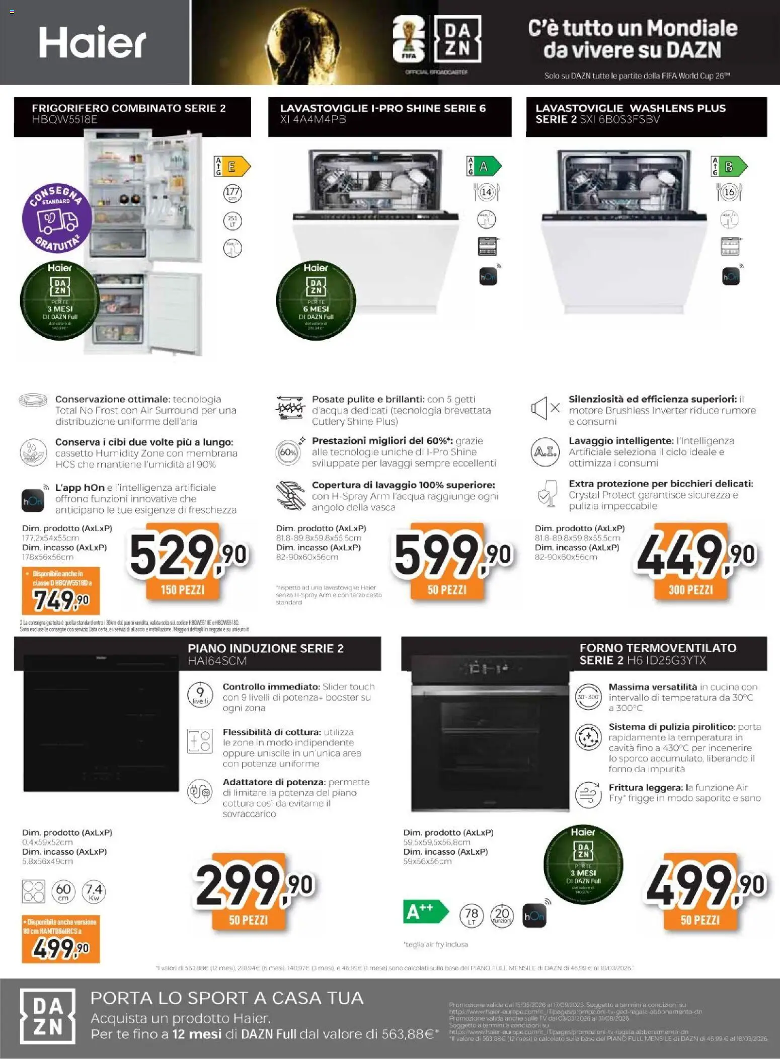 Volantino Unieuro del 11.06.2026 | Pagina: 31 | Prodotti: Posate, TV, Adattatore, Frigorifero
