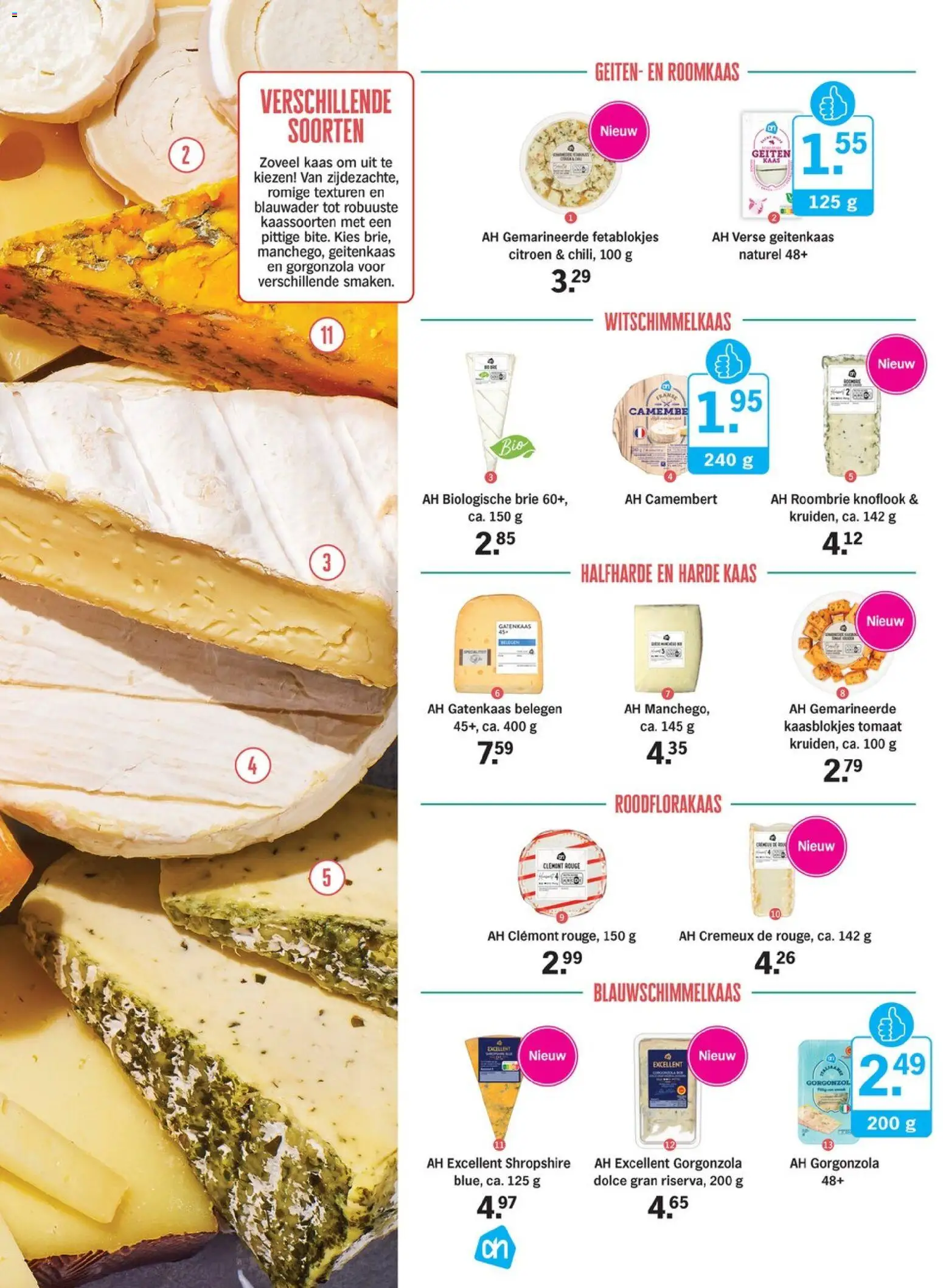 {H1} | Pagina: 7 | Producten: Tomaat, Harde kaas, Brie, Camembert
