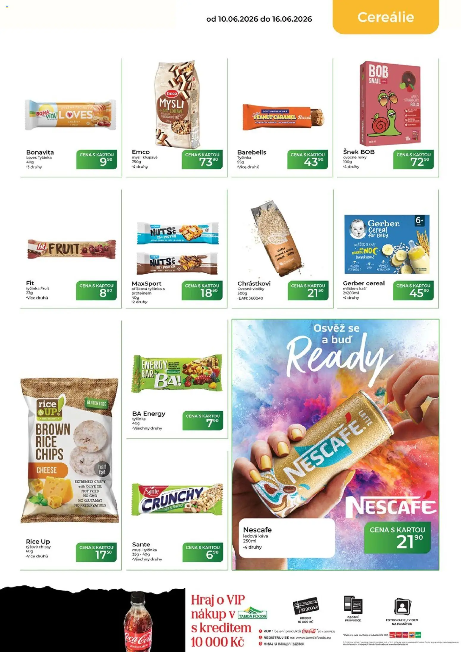 Tamda Foods leták od 10.06.2026 | Strana: 25 | Produkty: Ovesné vločky, Rýžové chipsy, Müsli, Mysli