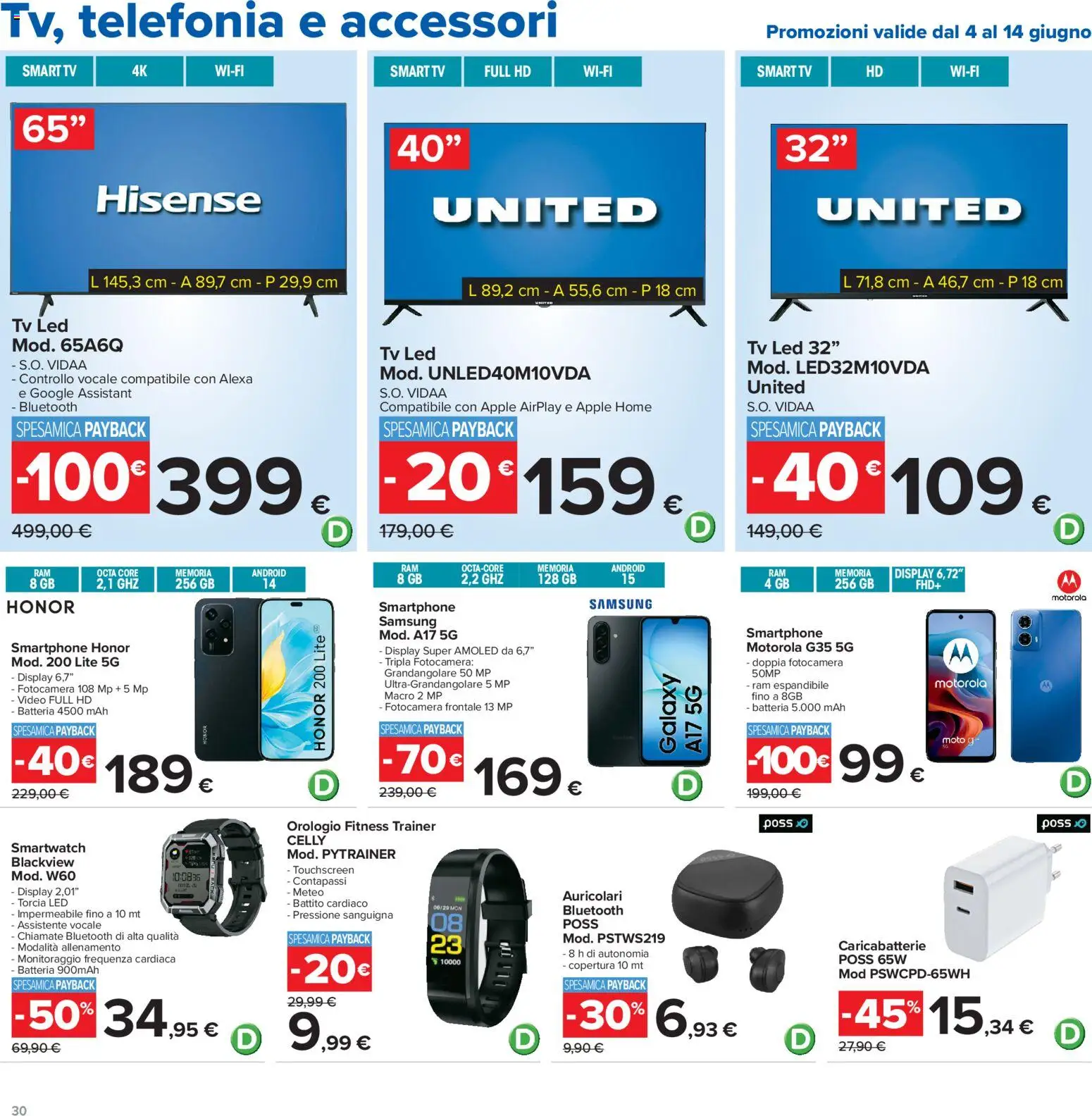 Volantino Carrefour del 05.06.2026 | Pagina: 30