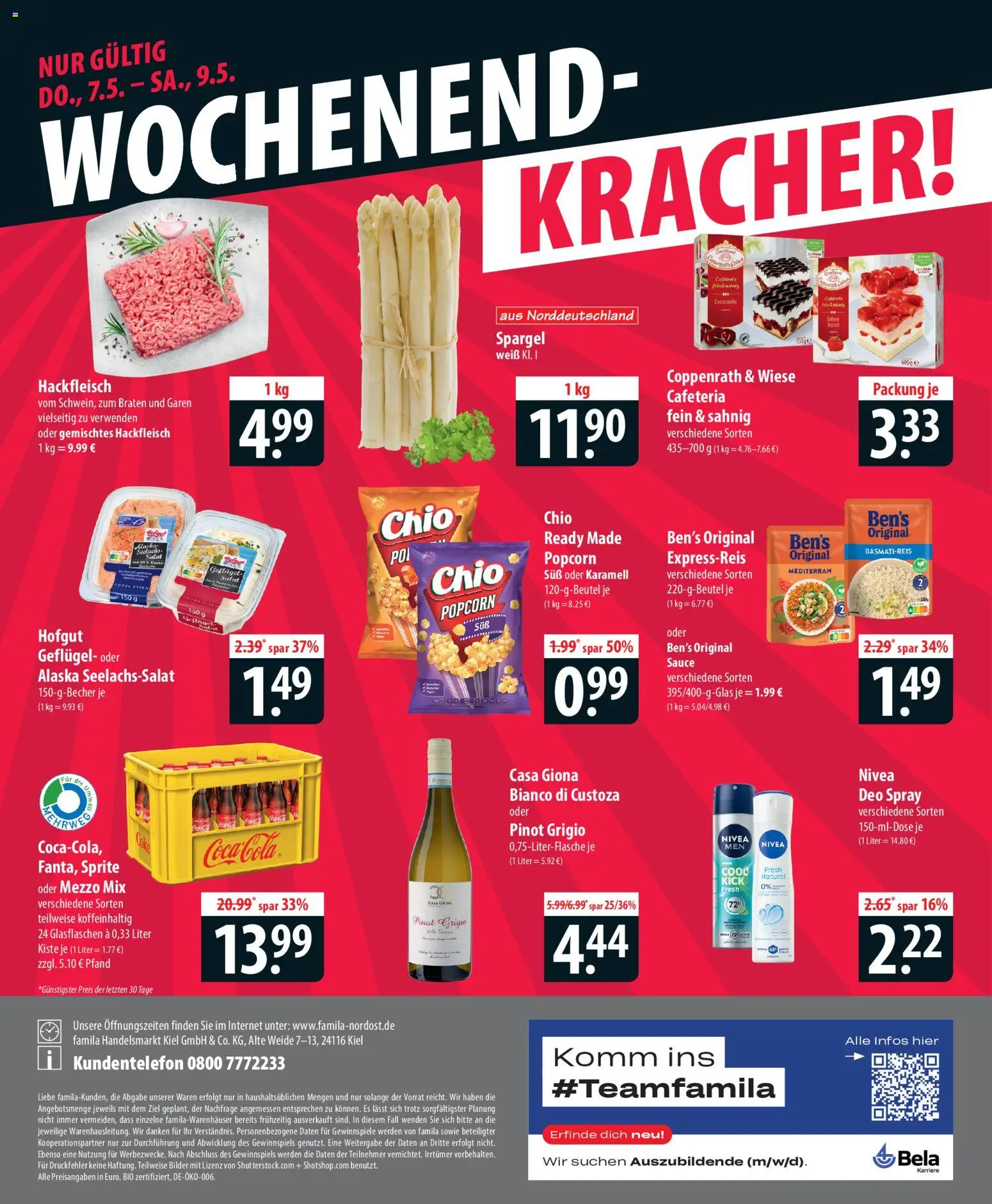 Famila Prospekt 	 – gültig ab 04.05.2026 | Seite: 24 | Produkte: Basmatireis, Oder mezzo mix, Salat, Hackfleisch