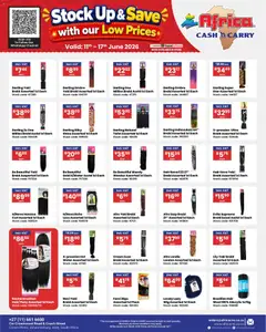 Africa Cash & Carry specials catalogue – valid from 11.06.2026 | Page: 29 | Products: Stock, Water