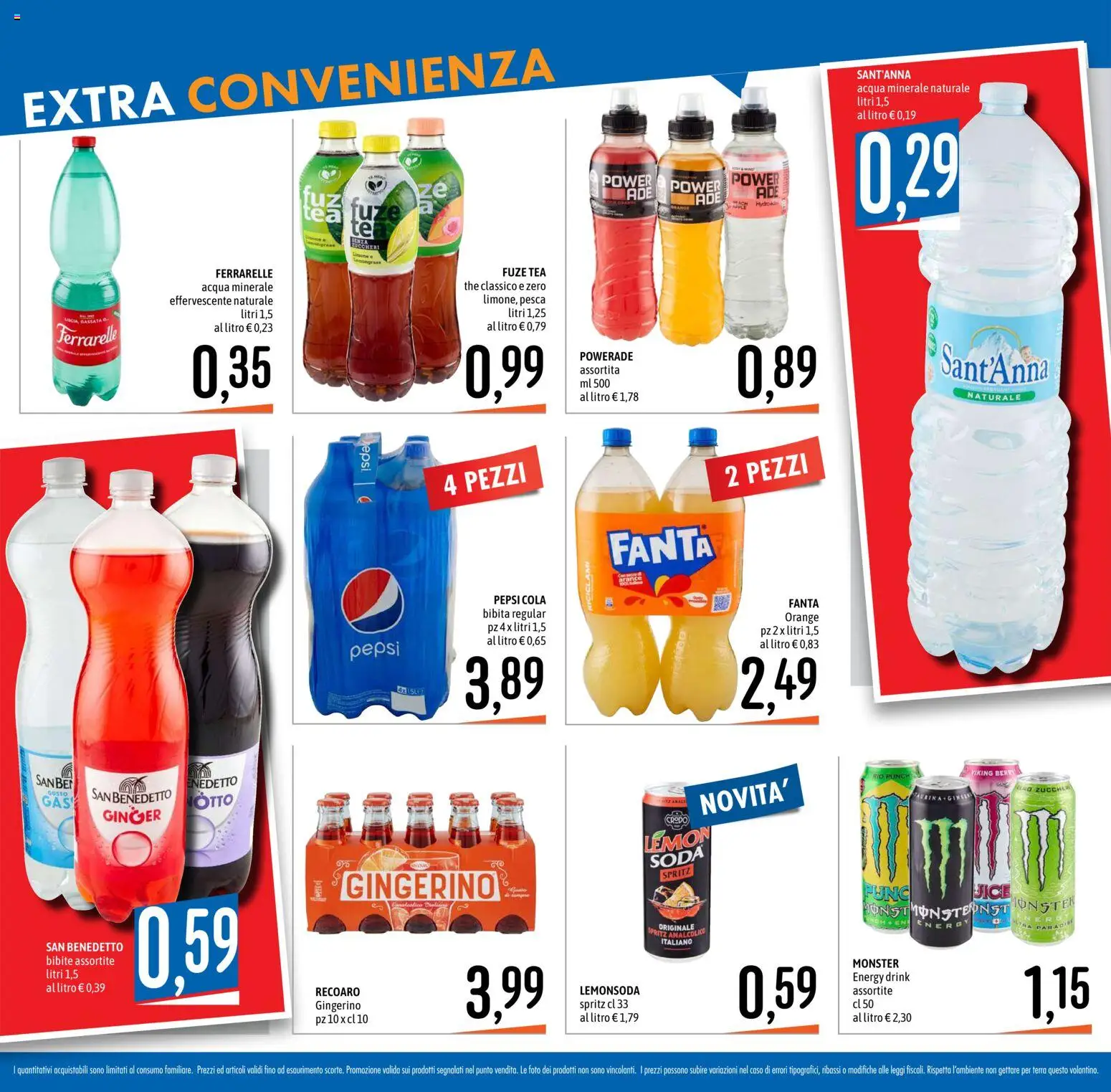 Volantino Emisfero del 27/08/2026 | Pagina: 10 | Prodotti: Pesca, The, Fanta, Bibita