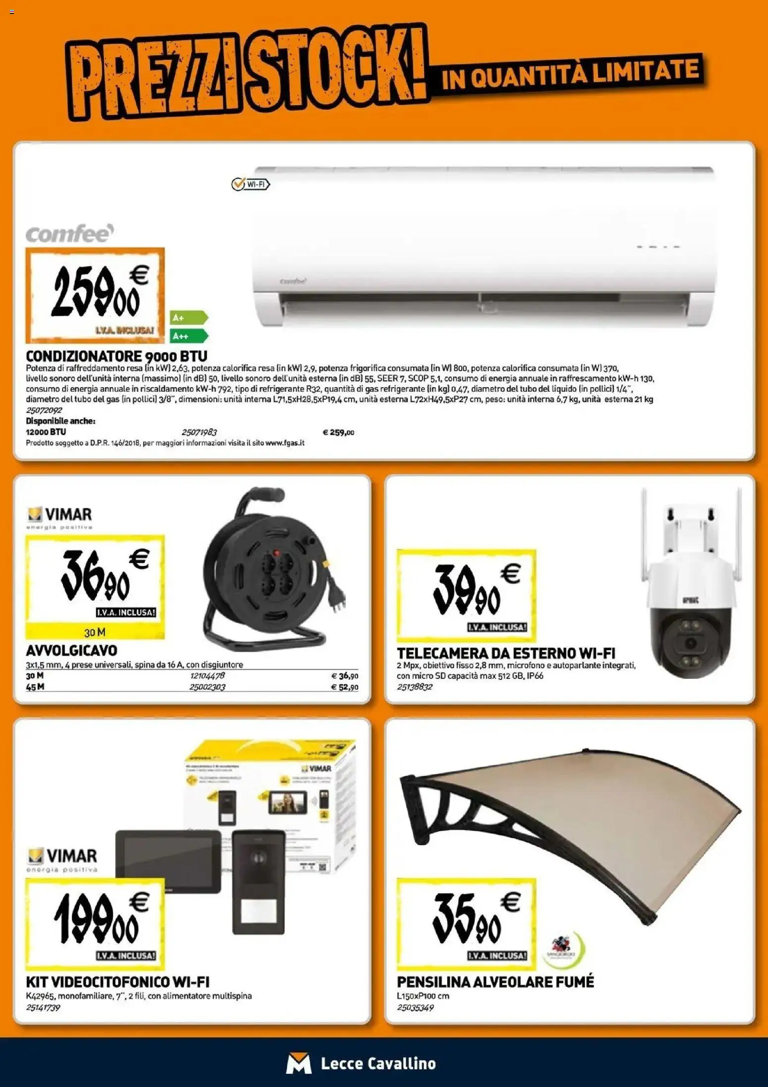 Nuovo TECNOMAT - Straordinari prezzi stock! dal 24/09/2026 > offerte anteprima 🛍️ | Pagina: 10 | Prodotti: Tubo, Microfono, Condizionatore