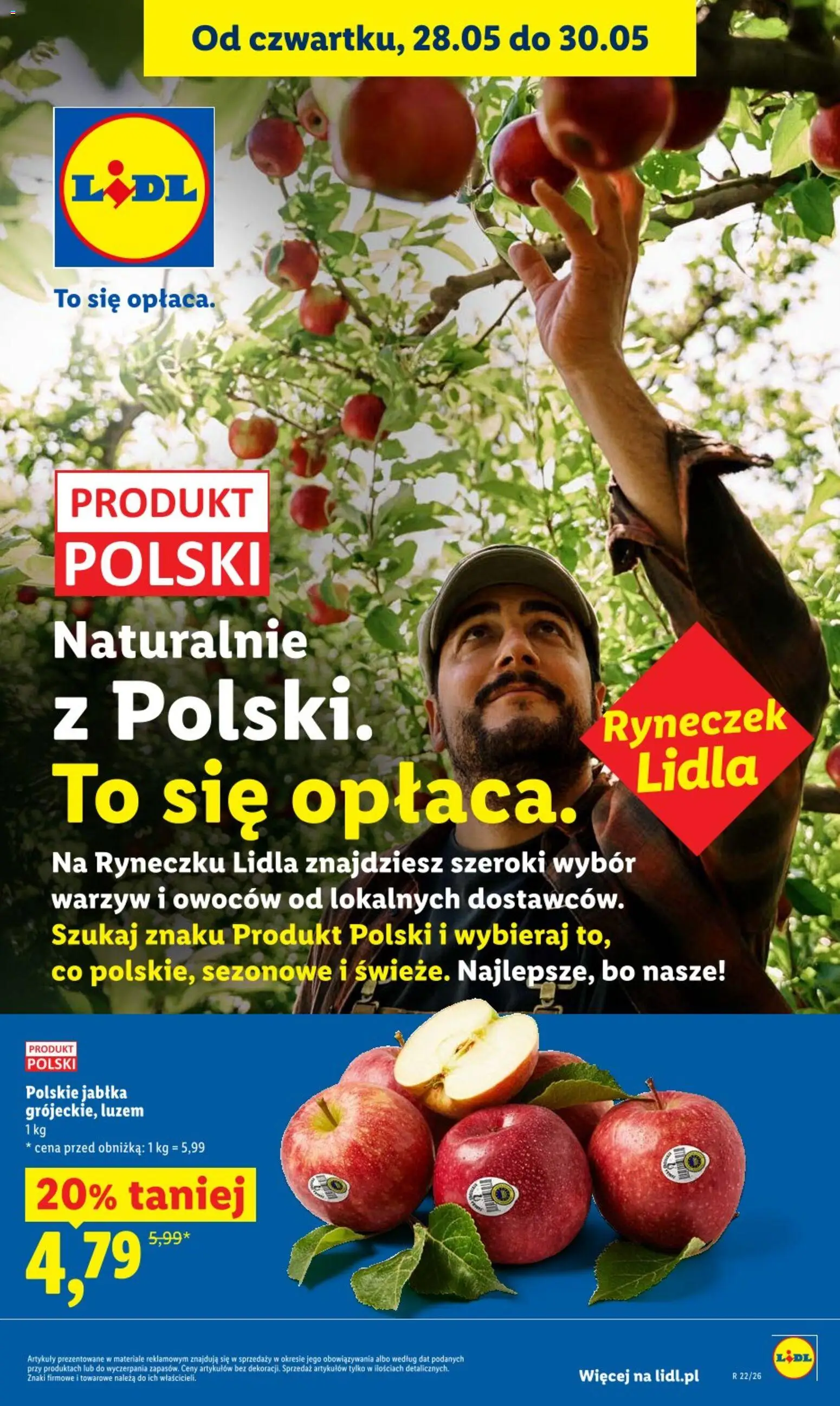 Lidl gazetka od 28.05.2026 | Strona: 41 | Produkty: Jabłka
