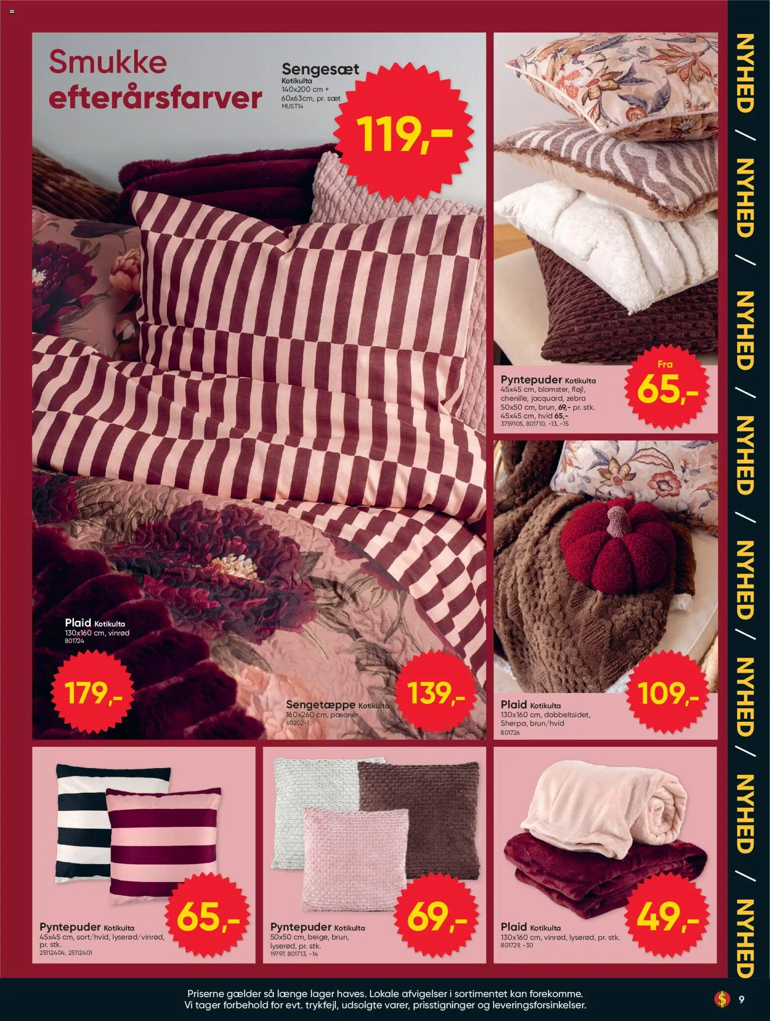 Bigdollar tilbudsavis – gyldig fra 28/08/2026 | Side: 9 | Produkter: Sengesæt