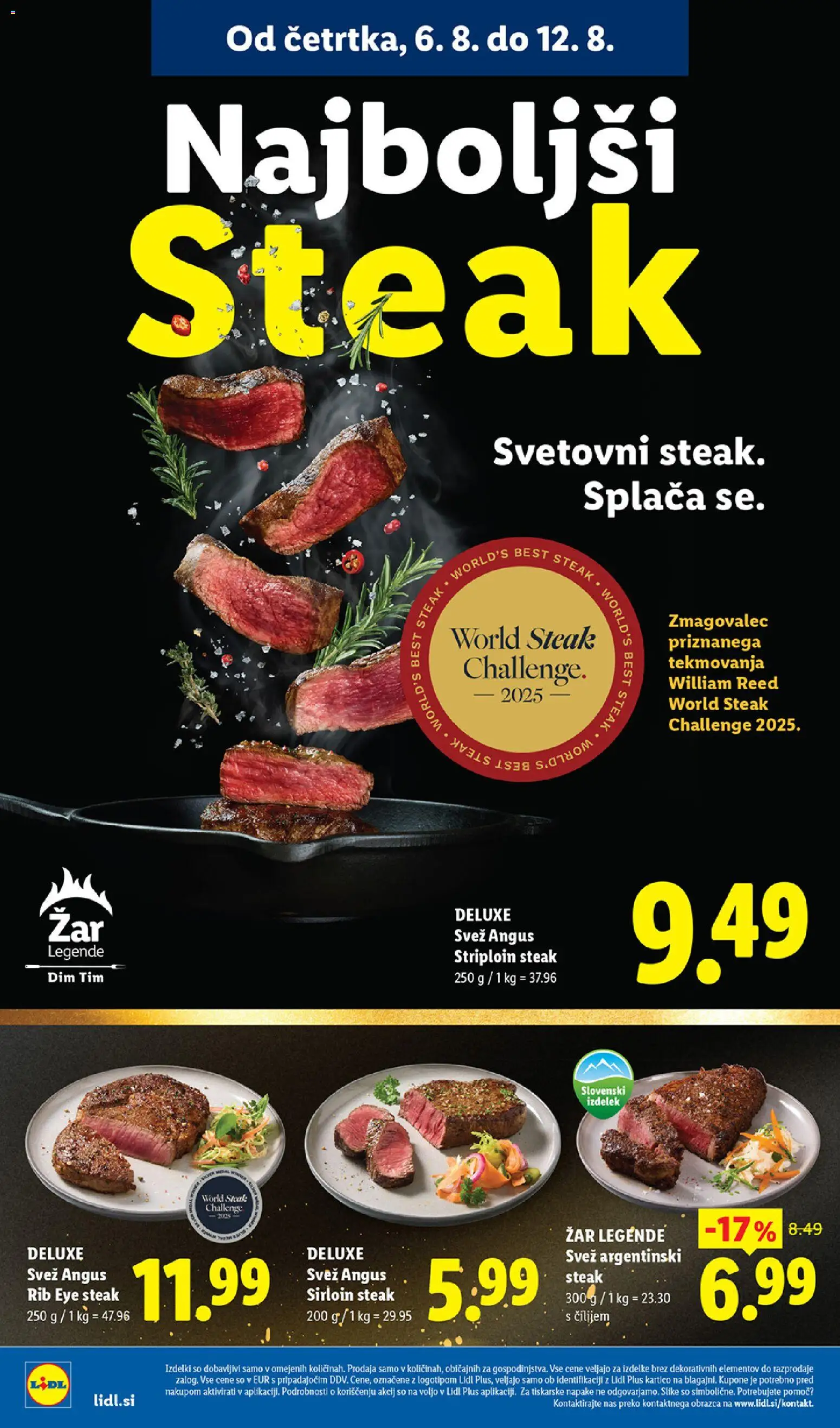 Novi Lidl katalog ponudbe – veljaven od 06.08.2026 | Stran: 4 | Izdelki: Zar