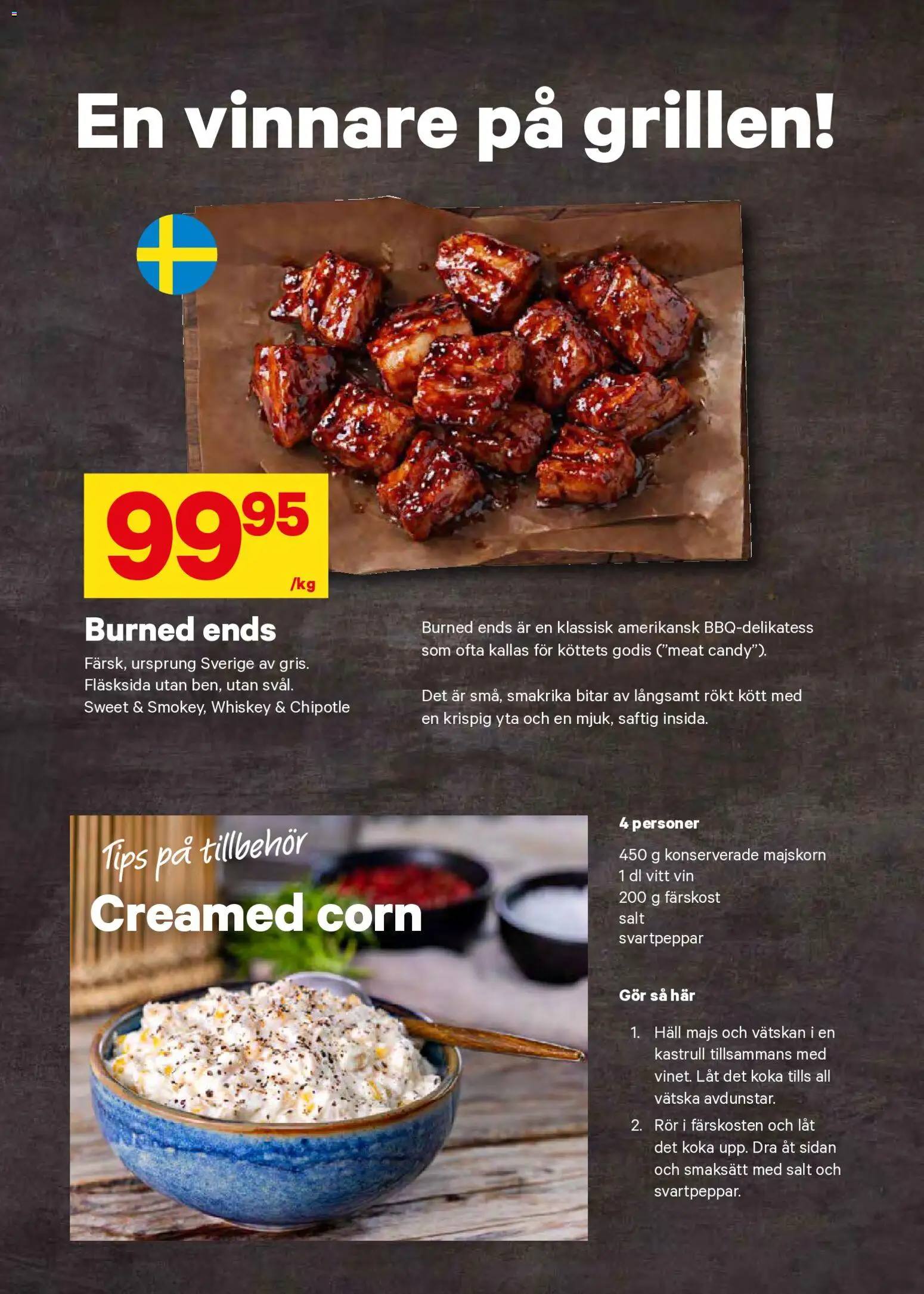 City Gross reklamblad aktuell från 29/06/2026 | Sida: 4 | Produkter: Salt, Vin, Vitt vin, Godis