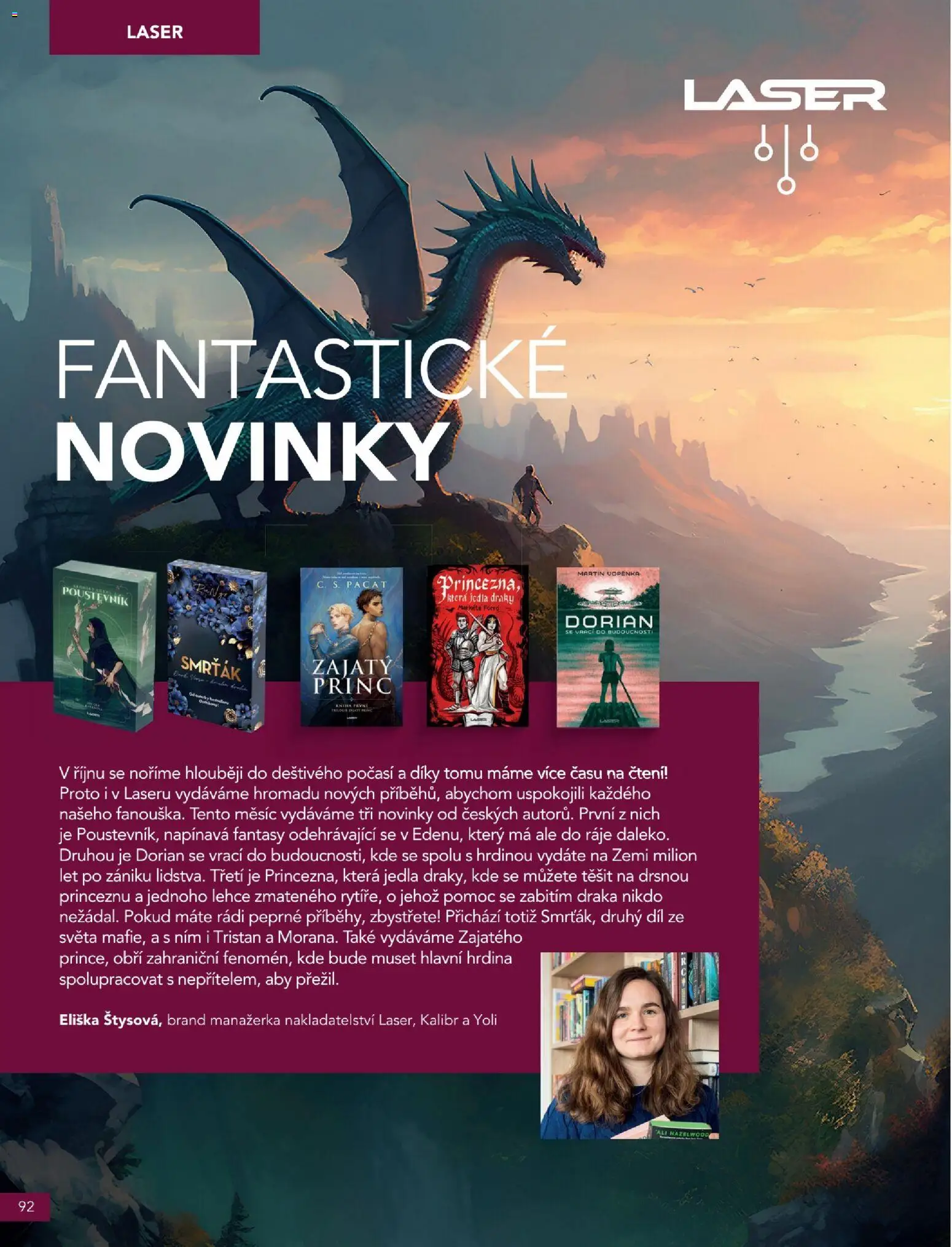 Knižní klub magazín od 01.10.2026 | Strana: 92 | Produkty: Kniha