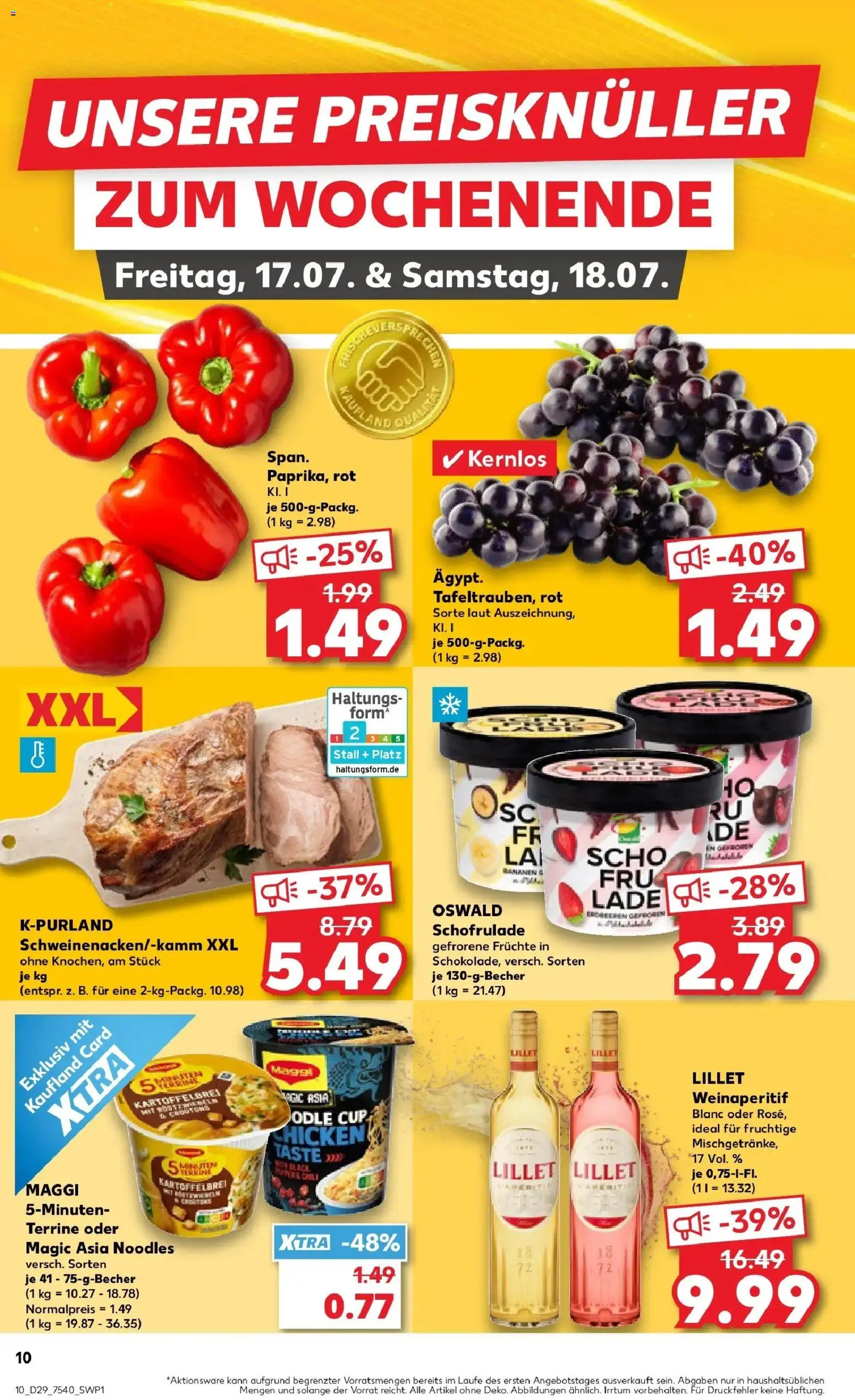 Kaufland Prospekt Sonneberg – gültig ab 13.07.2026 | Seite: 19 | Produkte: Maggi, Lillet