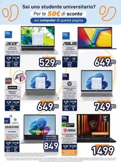 Anteprima del volantino Unieuro volantino valido a partire dal 29.05.2026 | Pagina: 13 | Prodotti: Schermo, Computer, Video, Samsung