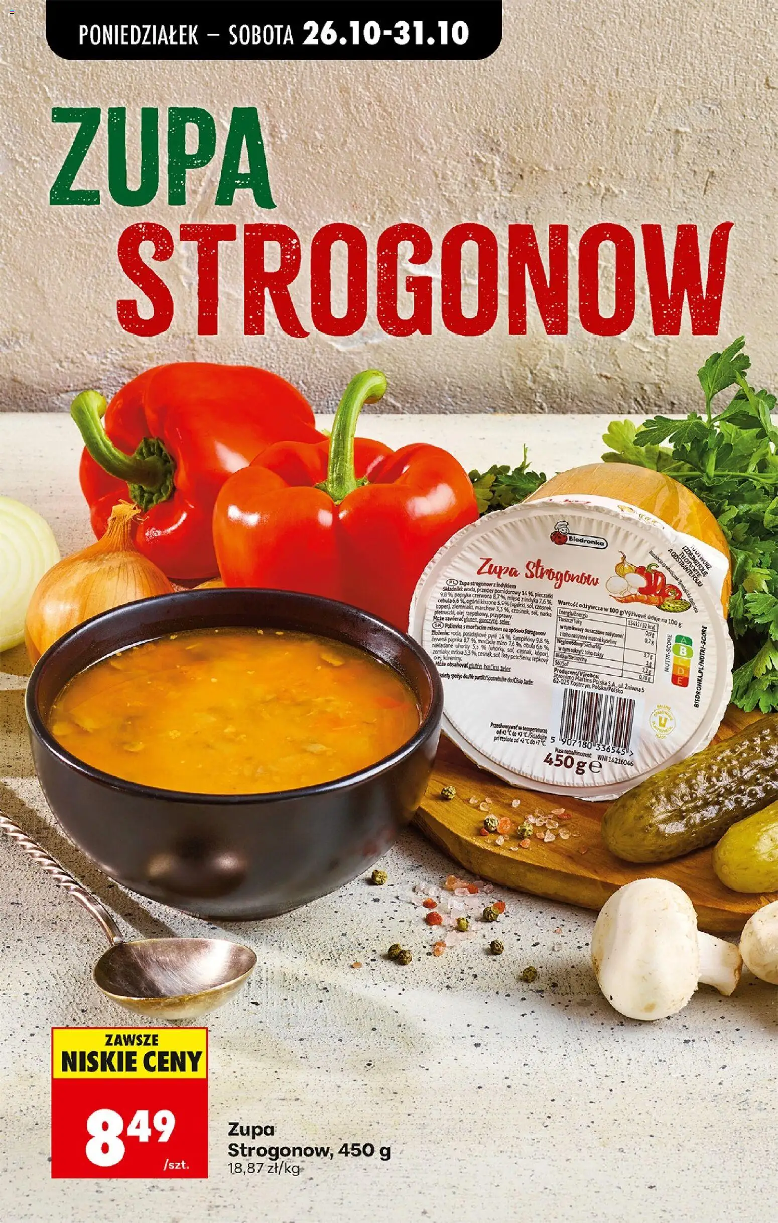 Biedronka Polsko leták - Codziennie niskie ceny od 26.10.2026 | Strana: 53 | Produkty: Olej, Řepkový olej, Paprika, Červená paprika