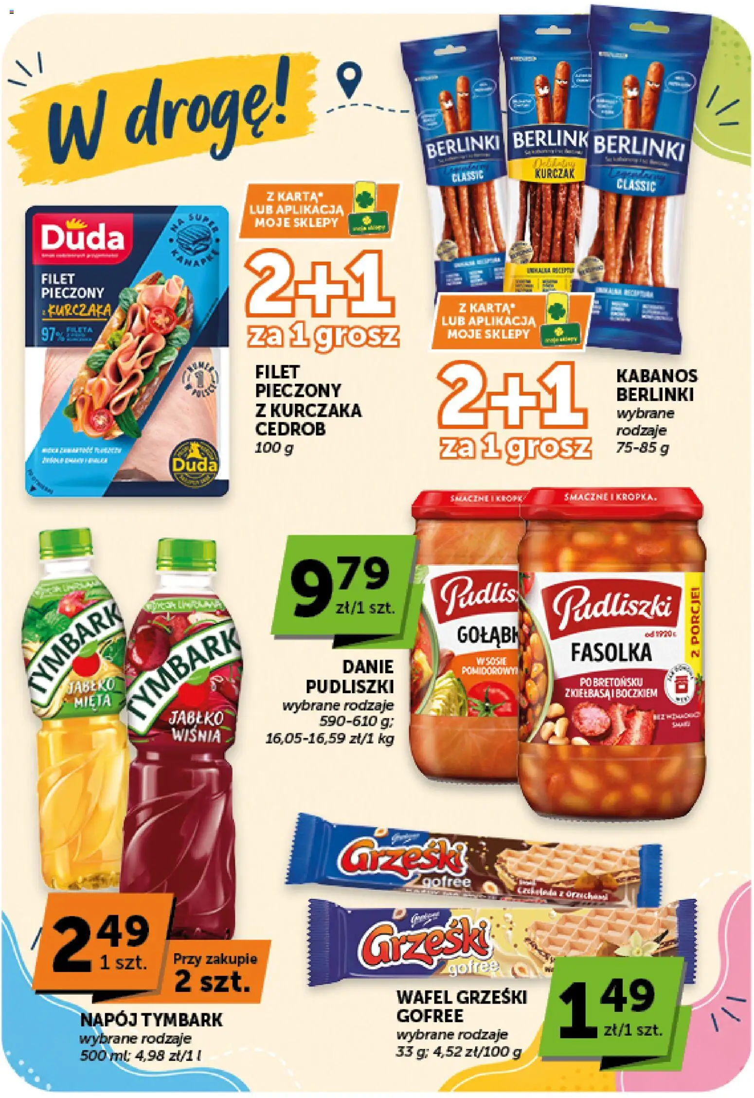 Groszek gazetka od 30.07.2026 | Strona: 9 | Produkty: Karta, Kurczak, Mięta