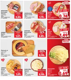 VOŠTANE Dalmatinski pršut, 100 g, MPC 2.5.2025=29,90€, (= 1 kg 24,90 €) - Pregled kataloga iz trgovine Kaufland, vrijedi od 01.07.2026 | Stranica: 11